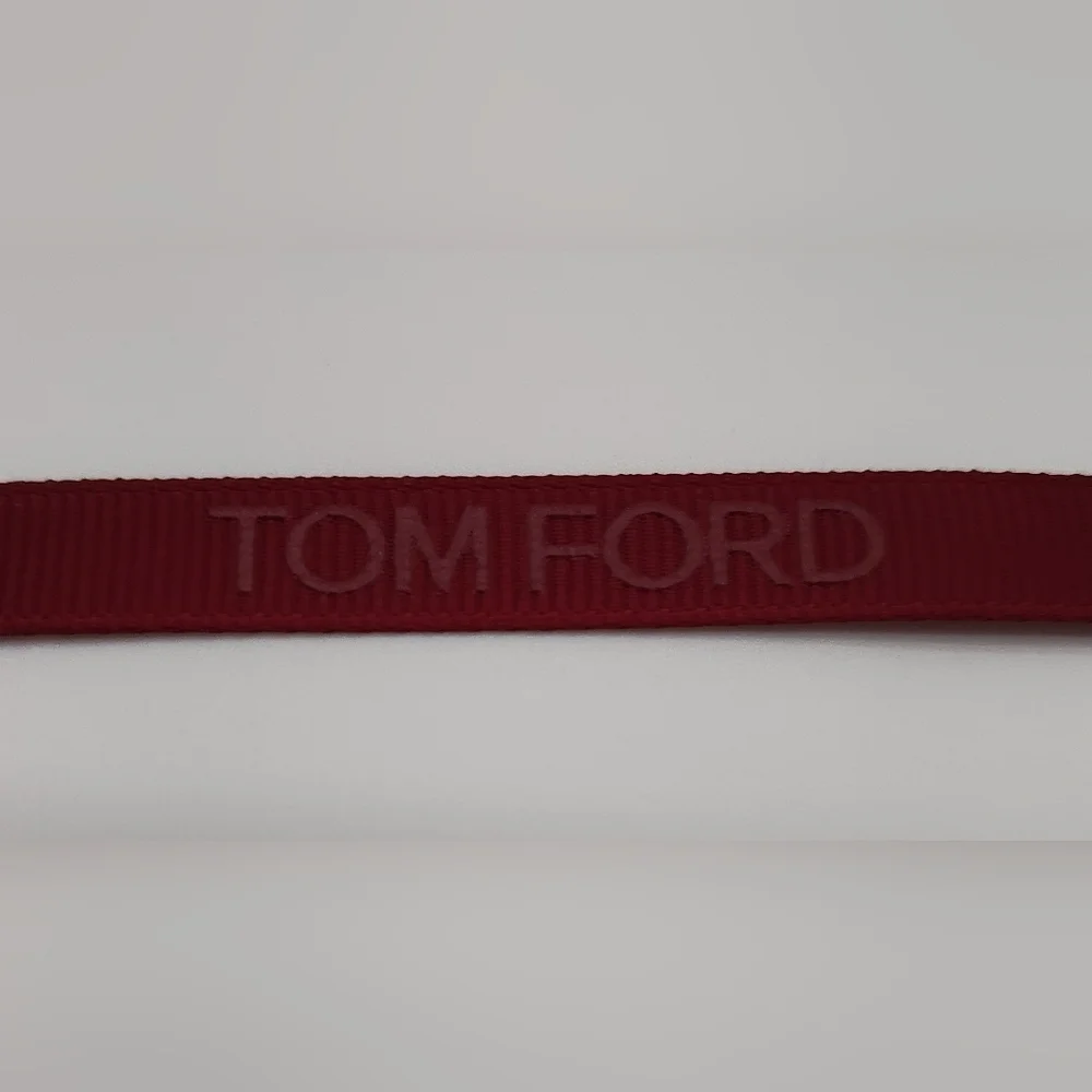 TOM FORD Jasmin Rouge Three Yard Ribbon 7/8” Grosgrain FY25 Lunar New Year RARE
